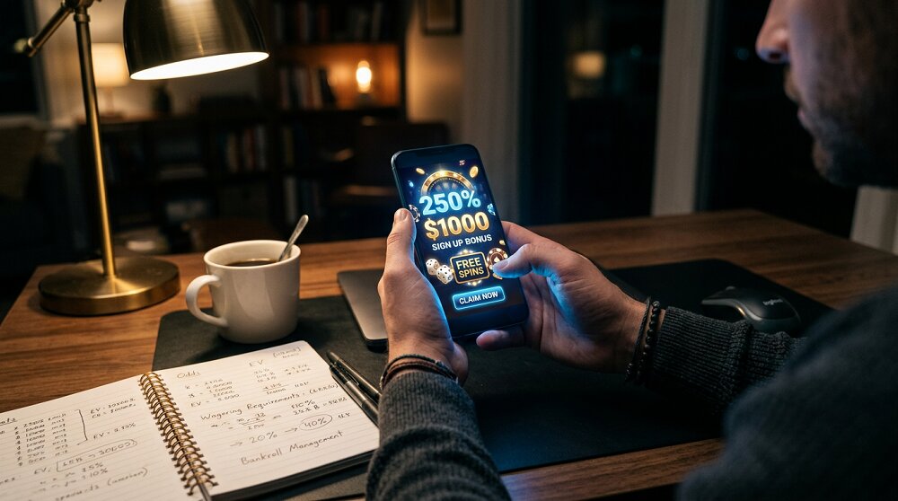 Wie Willkommensboni in Online-Casinos funktionieren und worauf man achten sollte